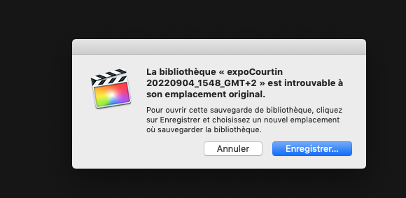 biblio introuvable FCPX.png