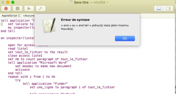 erreur syntaxe code 11 h29 10.13.6.webp